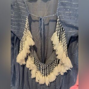 Sundress blue mini dress size small